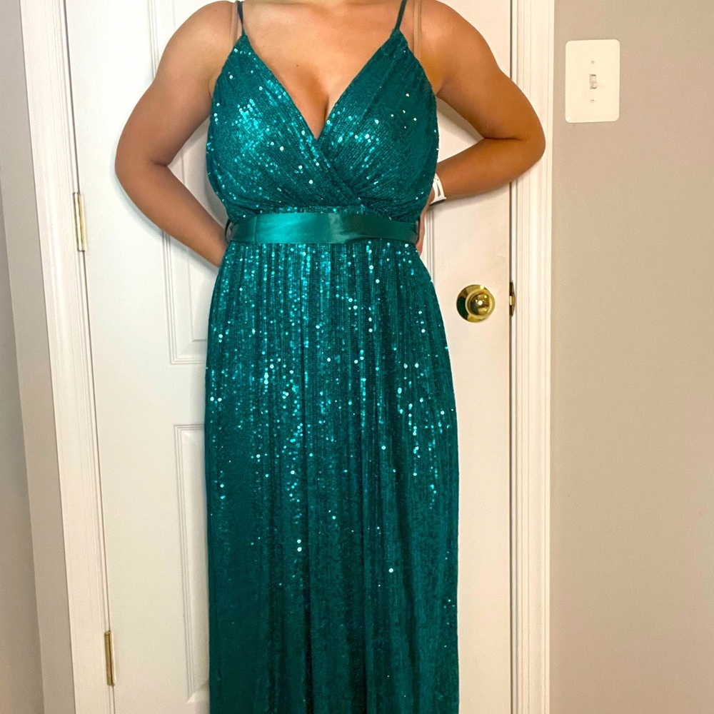 Southern Fried Chicks sequin gown